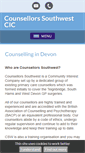 Mobile Screenshot of counsellorssouthwest.org